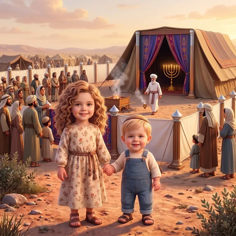 Parshas Acharei Mos-Kedoshim - a personalized Torah Tale storybook cover