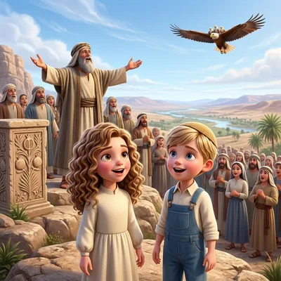 Parshas Ha'azinu - a personalized Torah Tale storybook cover
