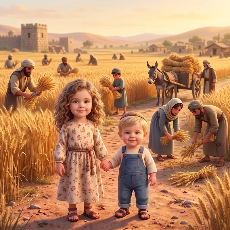 Parshas Kedoshim - a personalized Torah Tale storybook cover