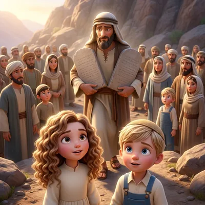 Parshas Ki Sisa - a personalized Torah Tale storybook cover