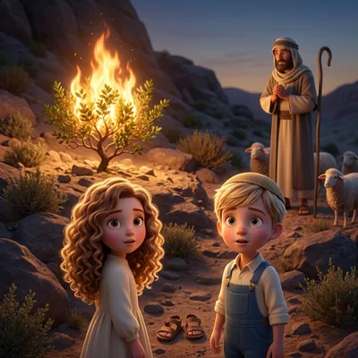 Parshas Shemos - a personalized Torah Tale storybook cover