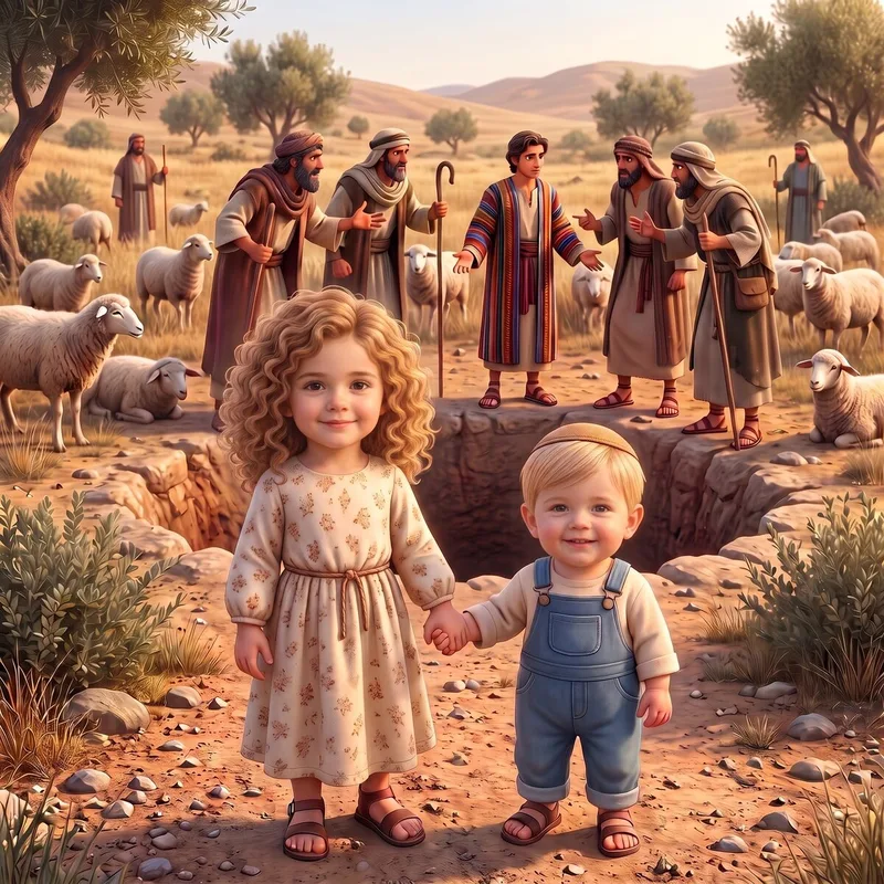 Parshas Vayeishev - a personalized Torah Tale storybook cover