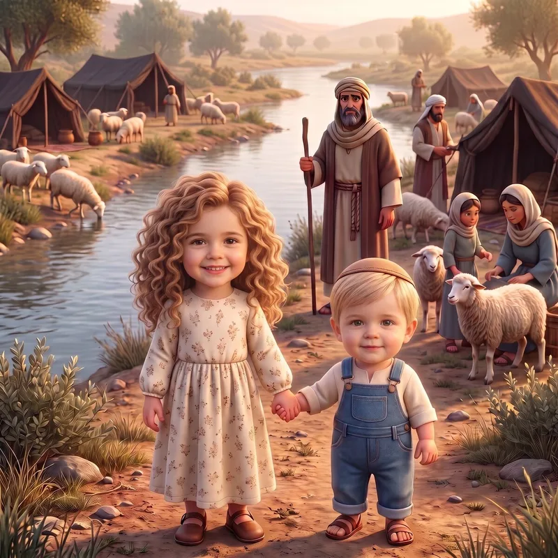 Parshas Vayishlach - a personalized Torah Tale storybook cover