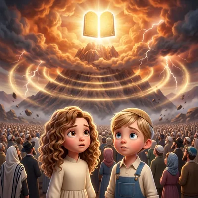 Parshas Yisro - a personalized Torah Tale storybook cover